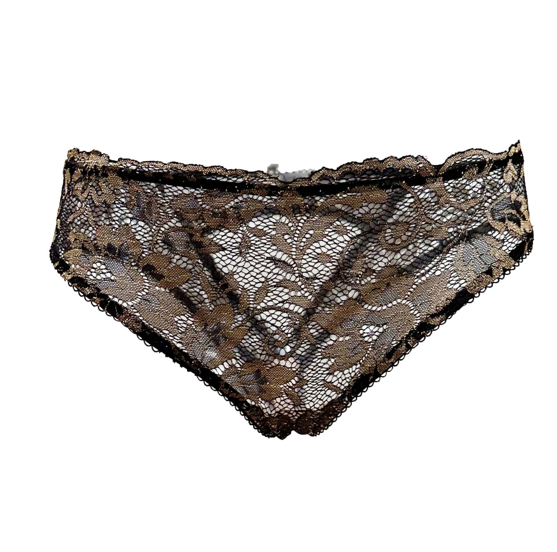 Royalty Gold Ouvert Panty – Carol Coelho Intimates