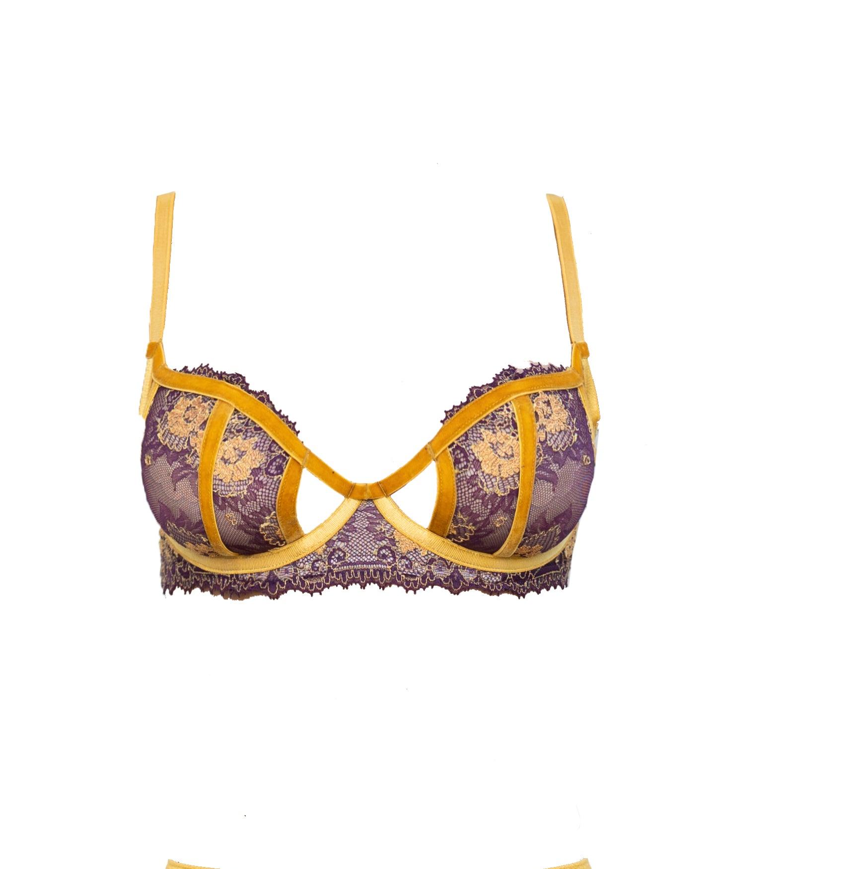 Babylon Exquisite Cut Out Underwire Bra - Carol Coelho Intimates