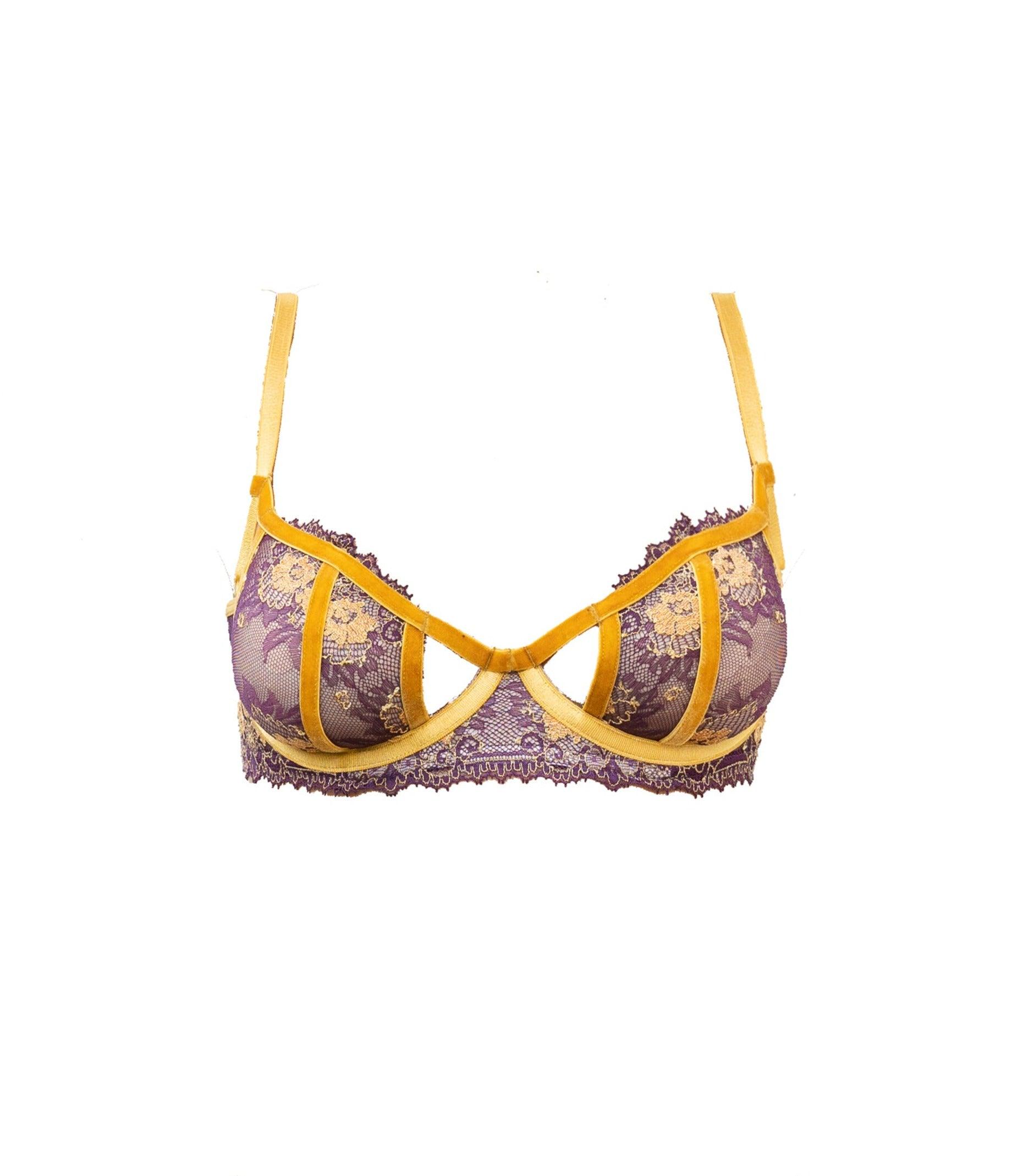 Babylon Exquisite Cut Out Underwire Bra - Carol Coelho Intimates