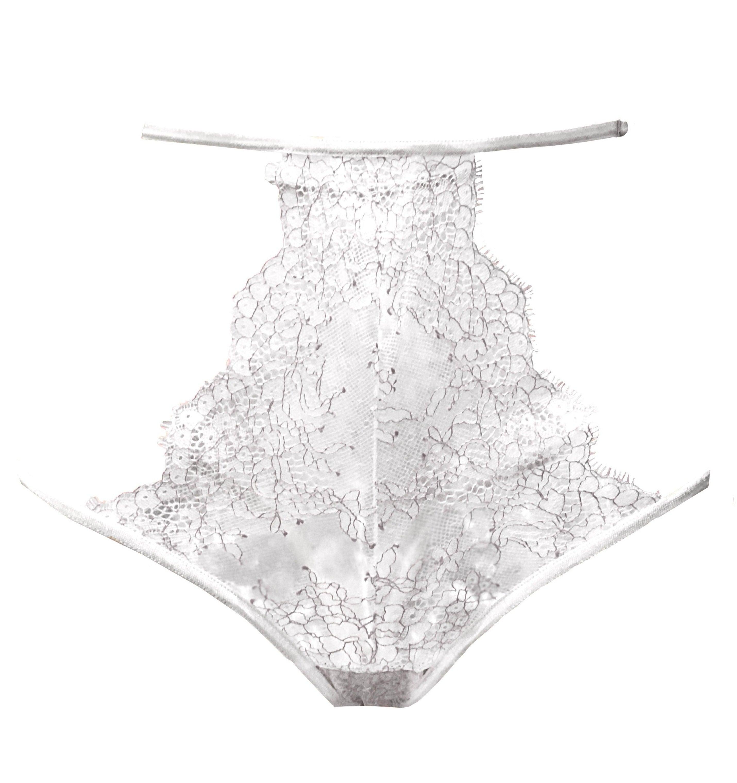Emancipation Chantilly Lace Cut Out Panties - Carol Coelho Intimates