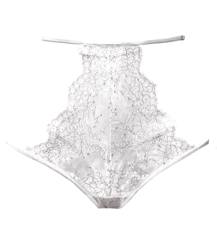Emancipation Chantilly Lace Cut Out Panties - Carol Coelho Intimates