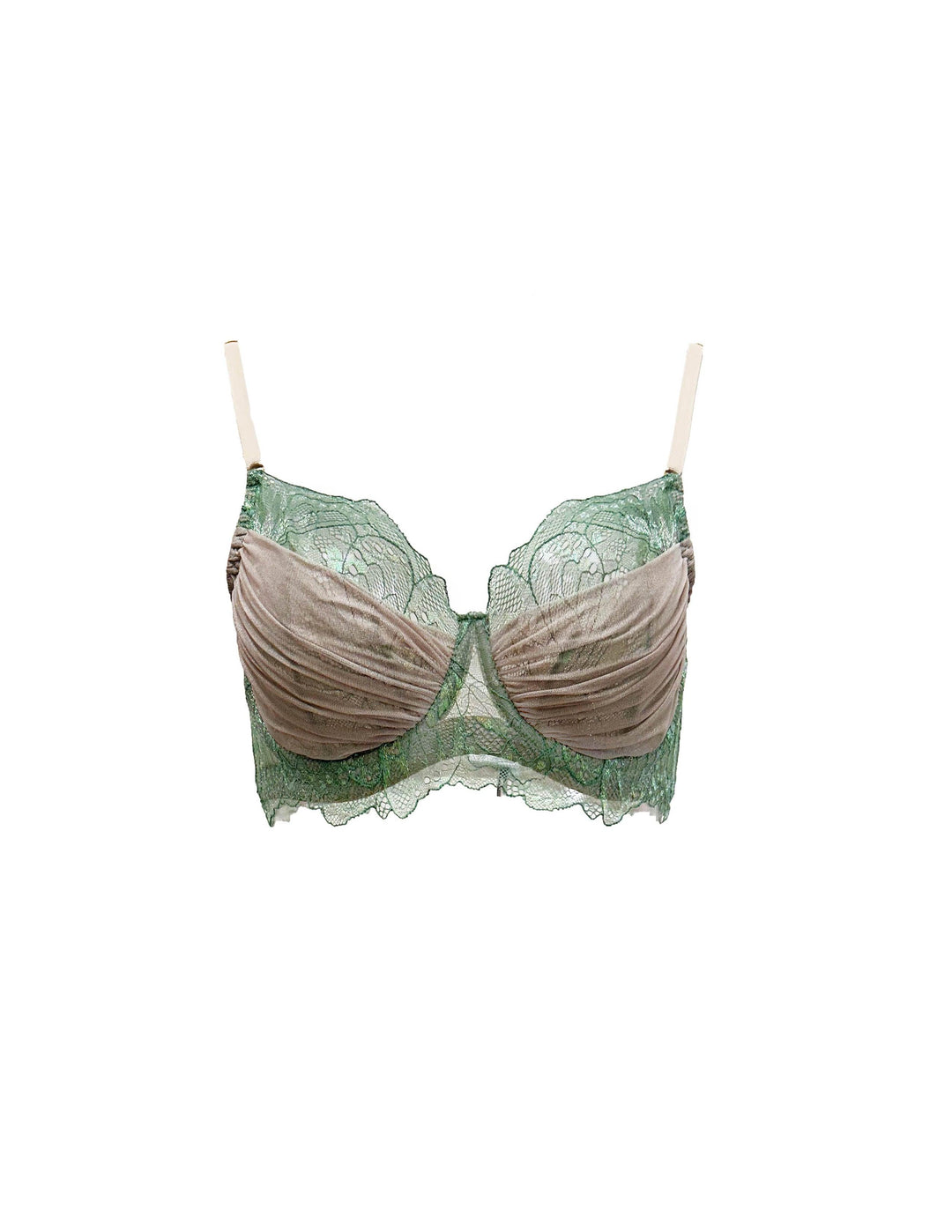 Psyche Underwire Draped Bra - Carol Coelho Intimates