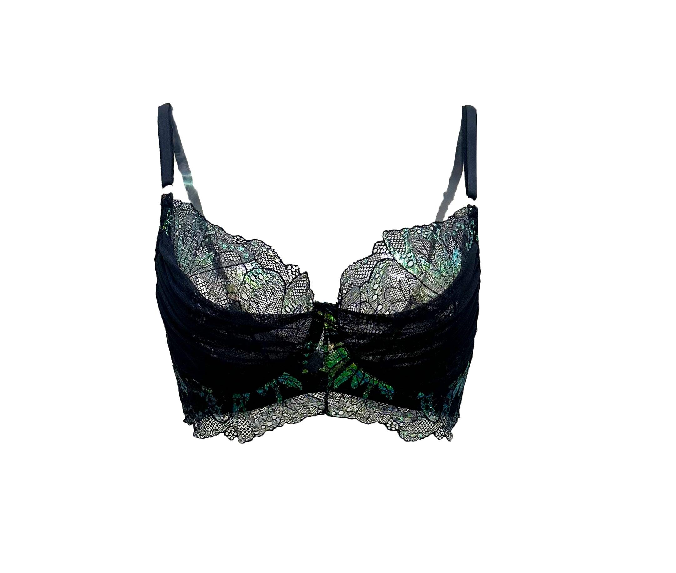 Psyche Underwire Draped Bra - Carol Coelho Intimates