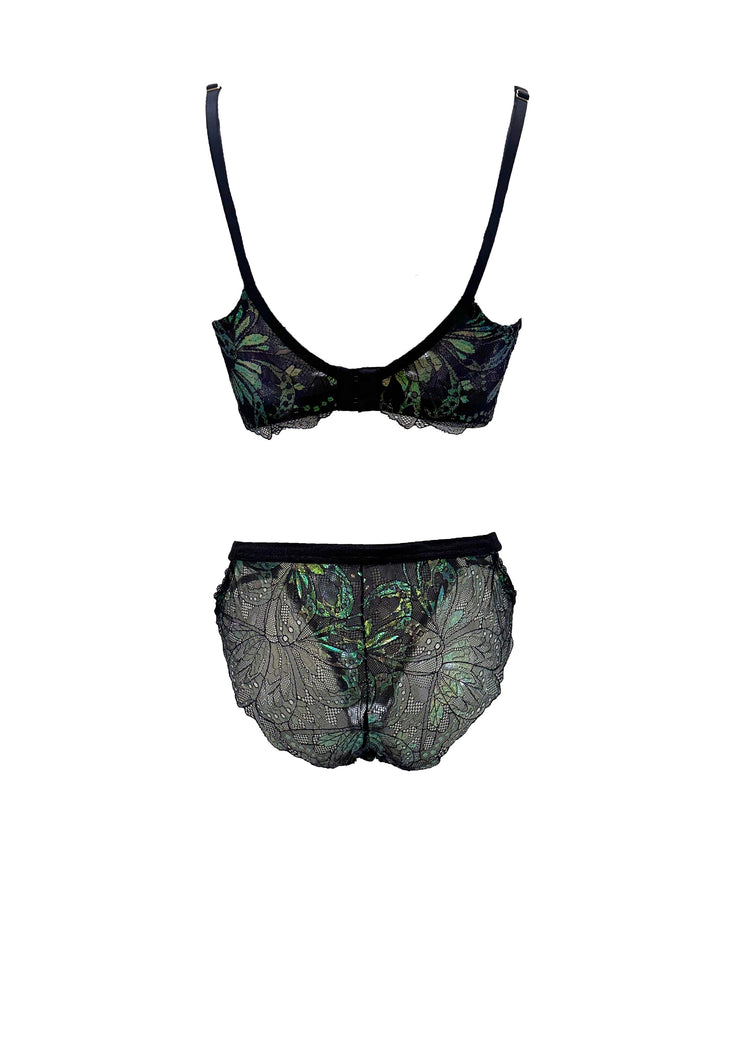 Psyche Underwire Draped Bra - Carol Coelho Intimates