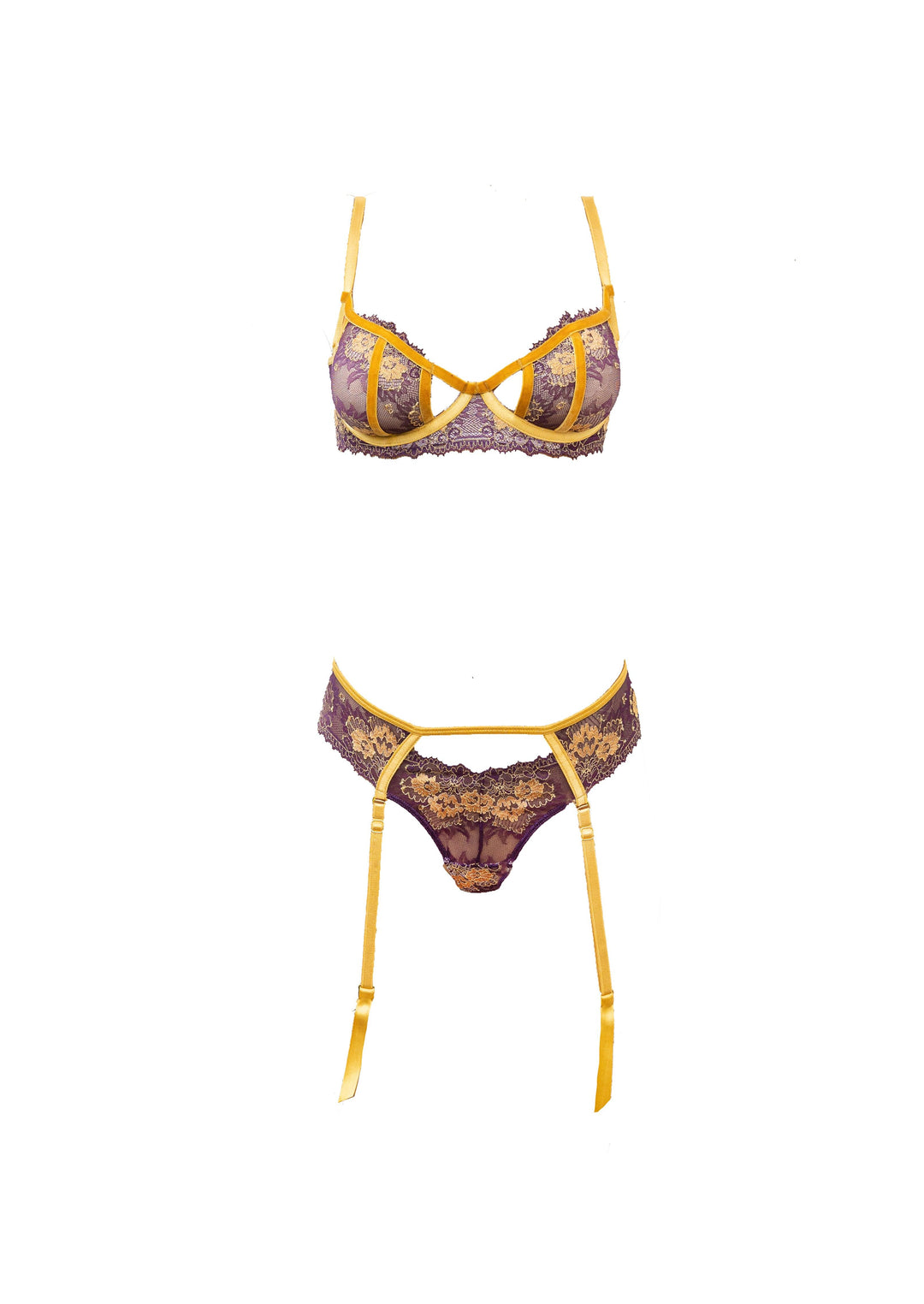 Babylon Exquisite Cut Out Underwire Bra - Carol Coelho Intimates