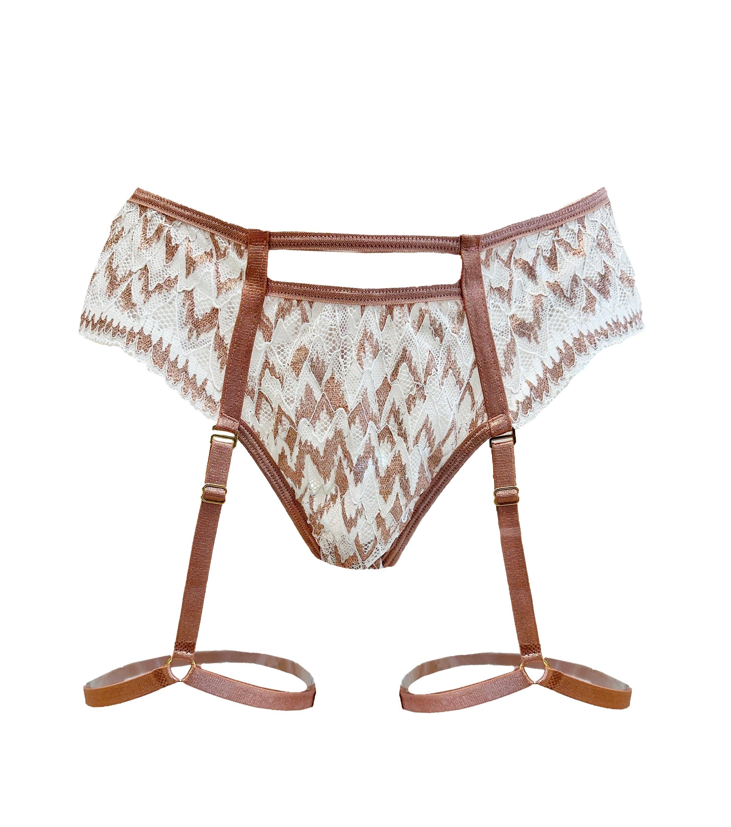 Cardin Garter Tanga - Carol Coelho Intimates