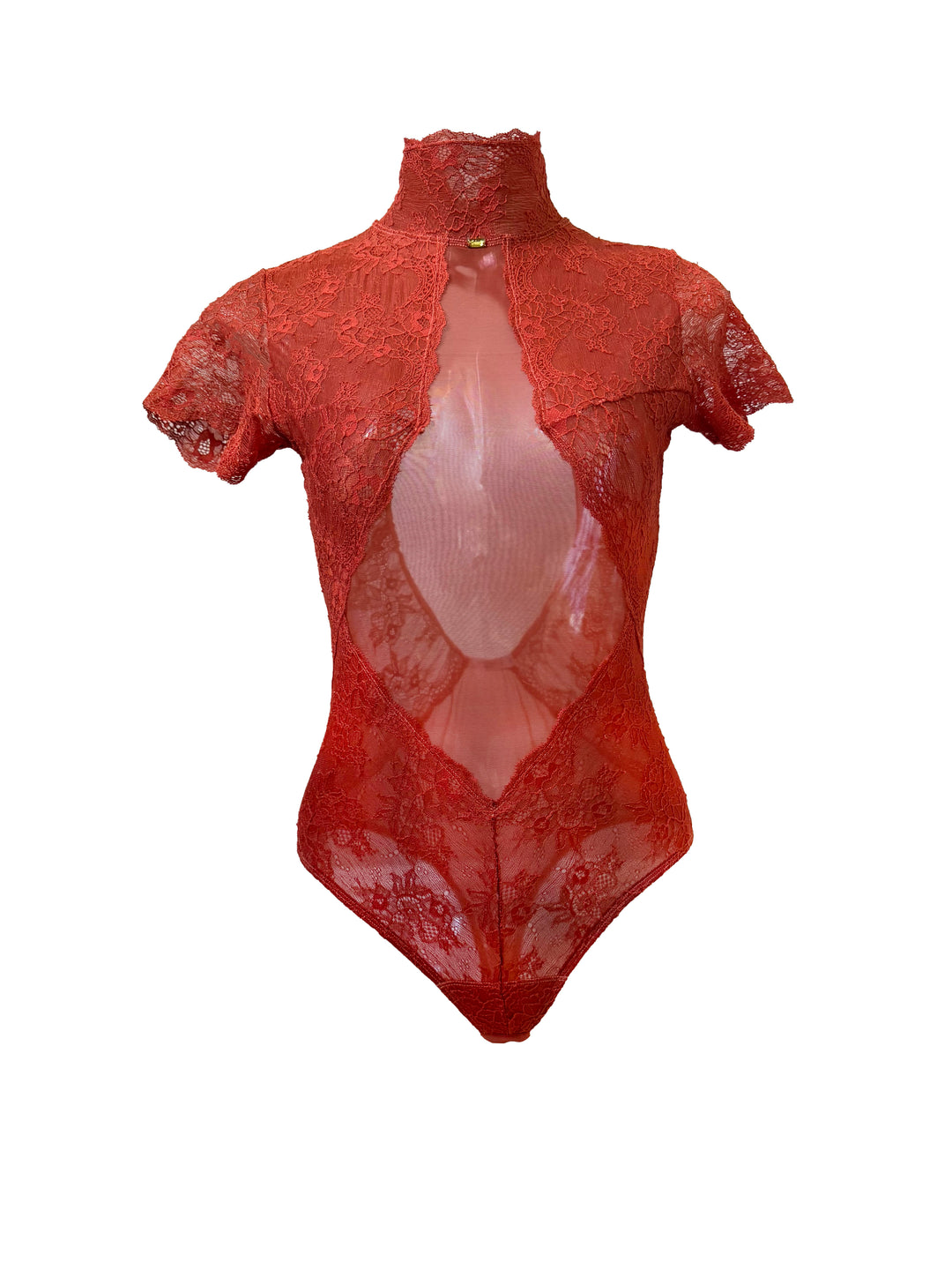 Magmatica Lava Lace and Mesh Bodysuit