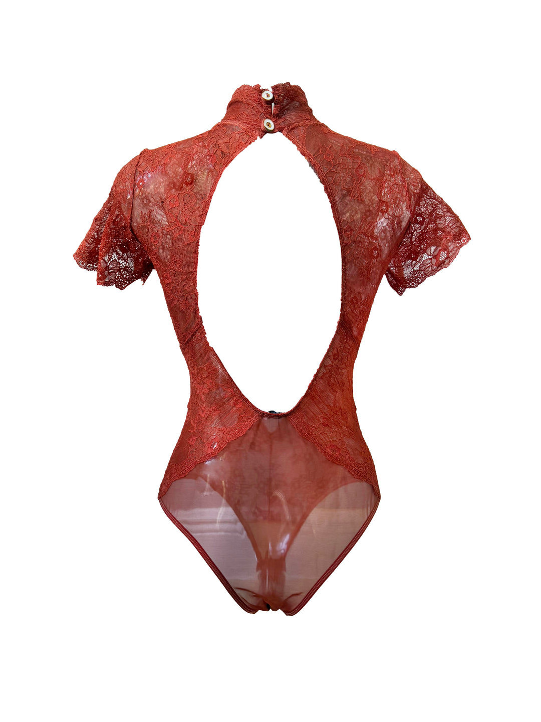 Magmatica Lava Lace and Mesh Bodysuit