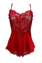 Load image into Gallery viewer, Butterfly Red A-line Babydoll Set
