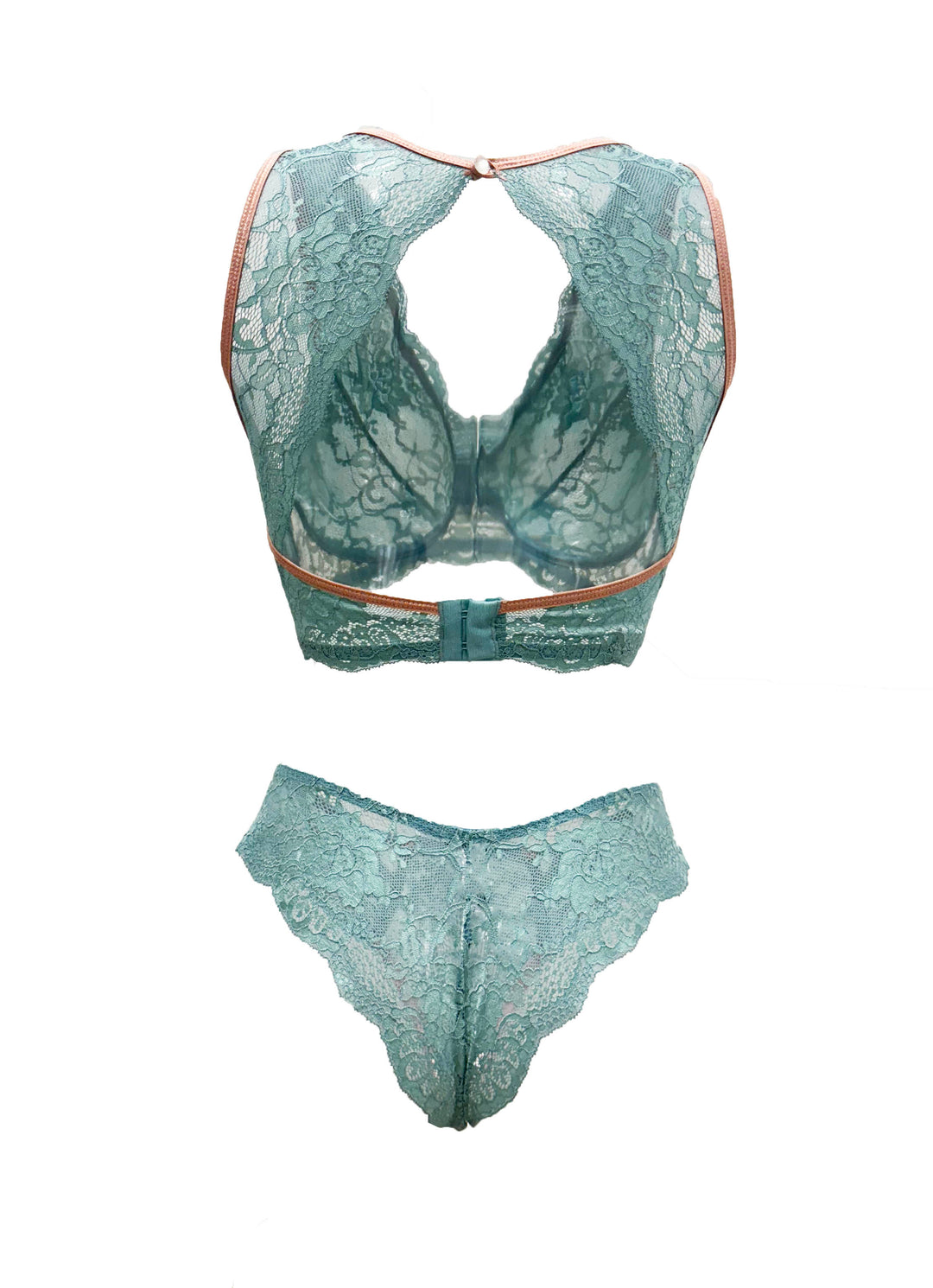 Humantay Vintage Turquoise Lace Tanga