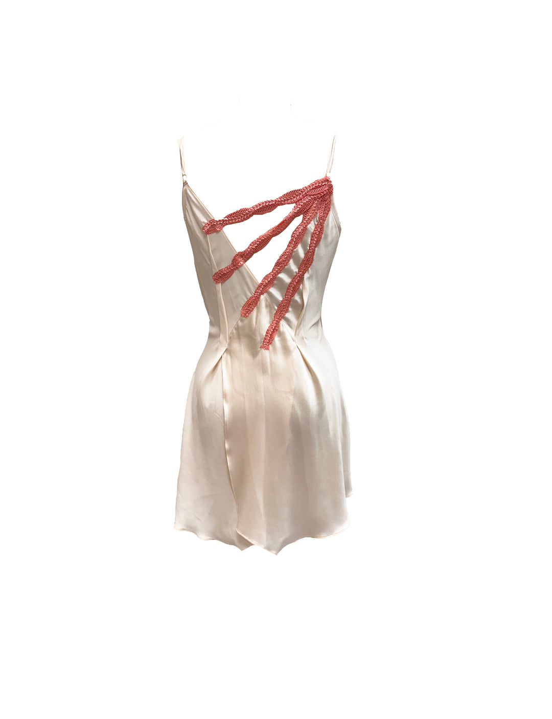Splash Silk and Viscose Wrap Nightie