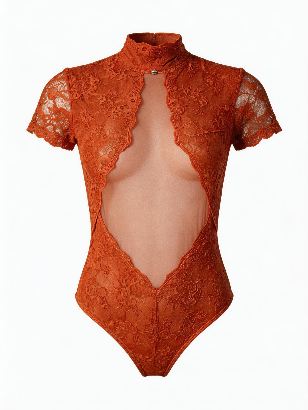 Magmatica Lava Lace and Mesh Bodysuit