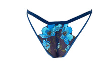 Load image into Gallery viewer, Atlantis Sun Anemone Embroidered Tulle Tanga
