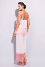 Load image into Gallery viewer, Orchid Georgette and Chantilly Lace Pantalons

