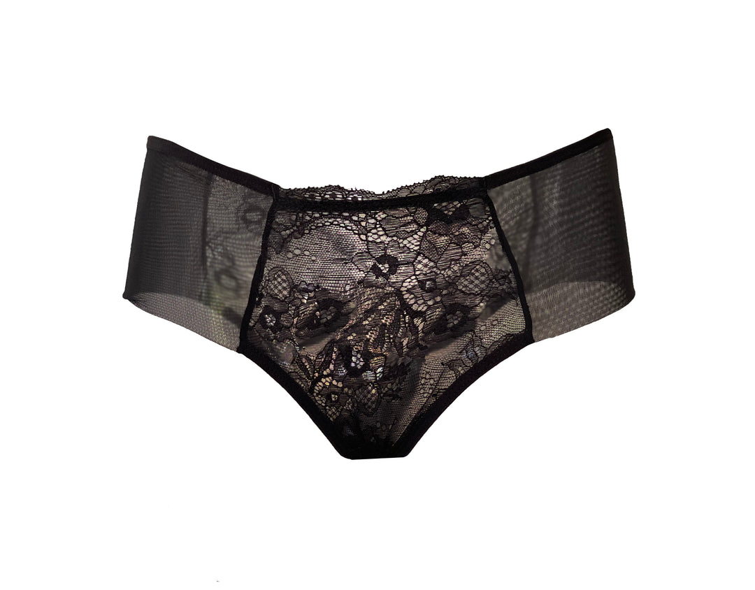 Milano Lace and Tulle Hipster Panties