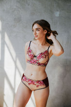 Load image into Gallery viewer, Blossom Floral Embroidered Tulle Underwire Bra
